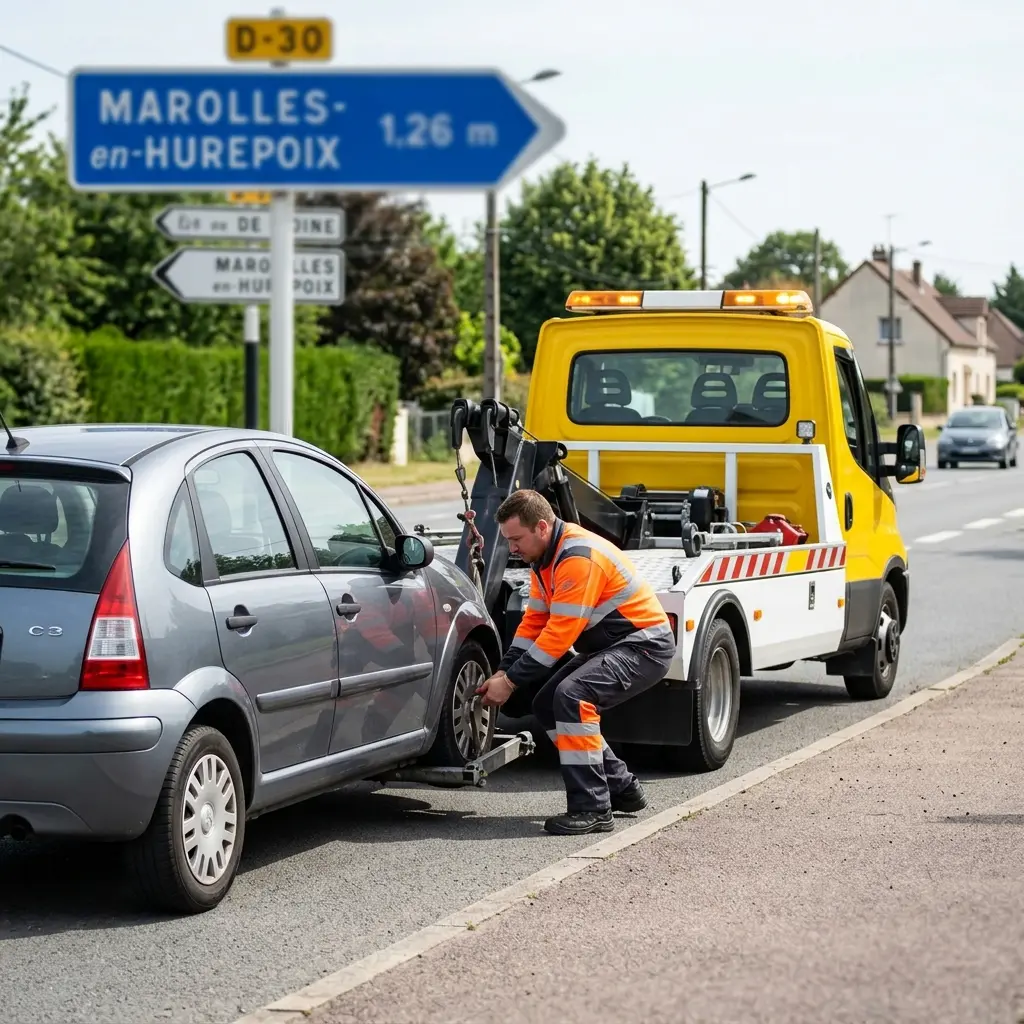 Remorquage pas cher Marolles-en-Hurepoix (91630)
