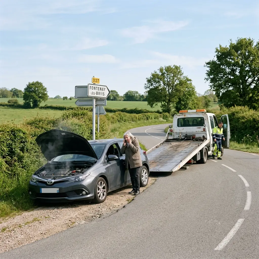 Comment se déroule l'intervention à Fontenay-lès-Briis ?