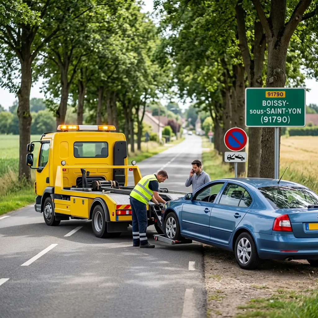 Les gestes essentiels lors d'une panne à Boissy-sous-Saint-Yon