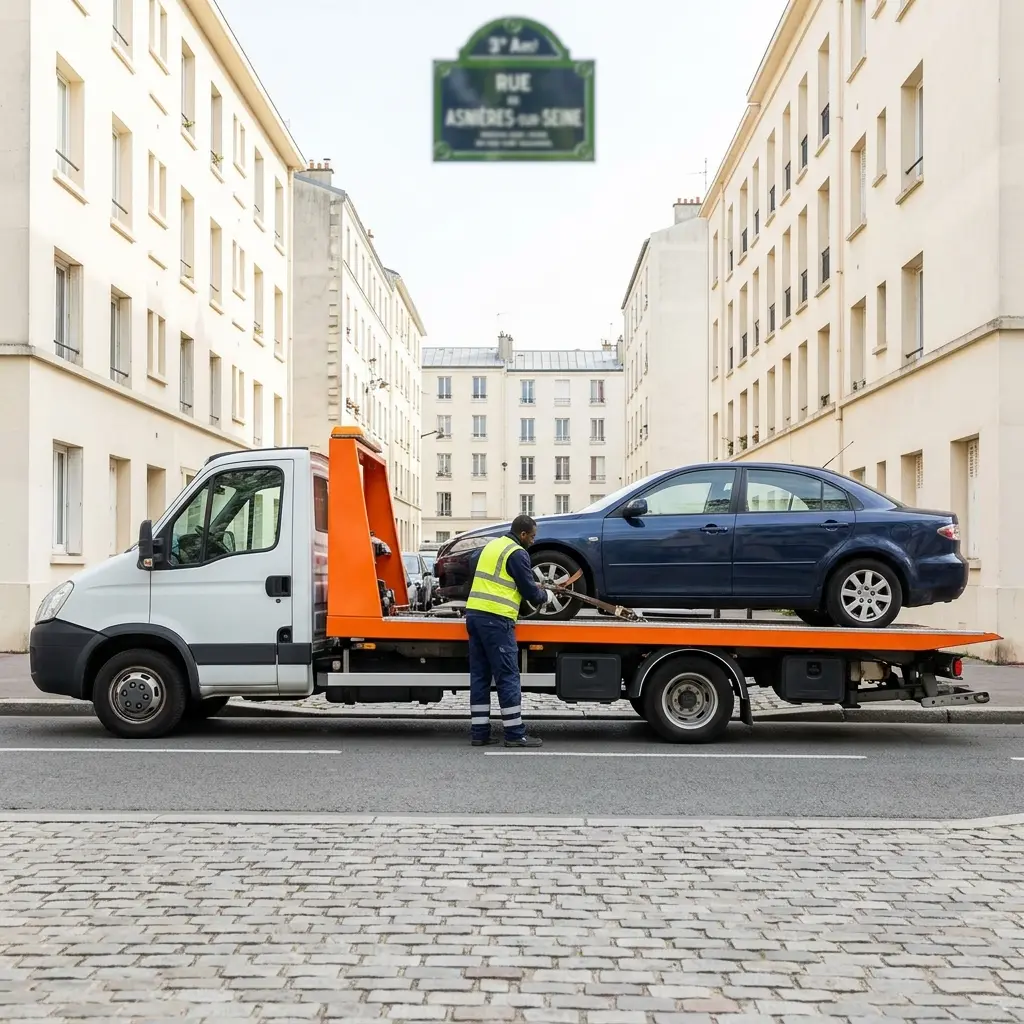 Remorquage pas cher Asnières-sur-Seine (92600)