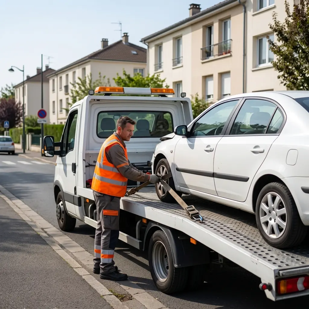 Comment réagir correctement en attendant la dépanneuse aux Lilas ?
