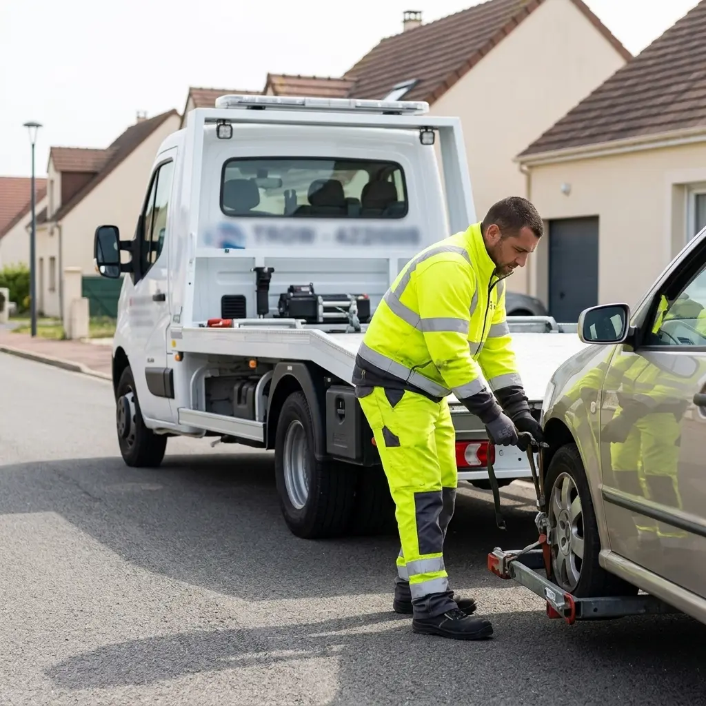 Comment réagir correctement en attendant votre dépanneuse à Fresnes