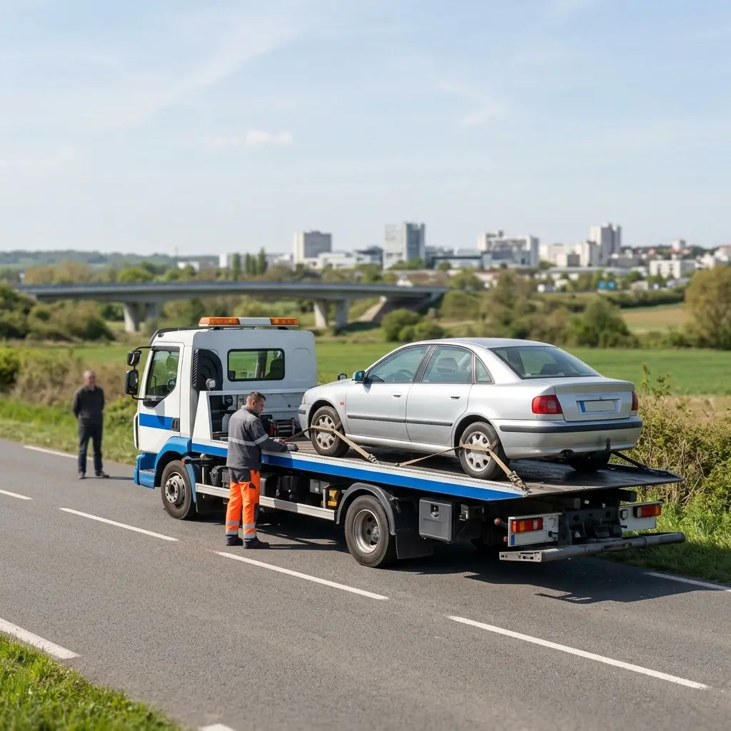 Besoin d'un remorquage rapide à Cergy ?
