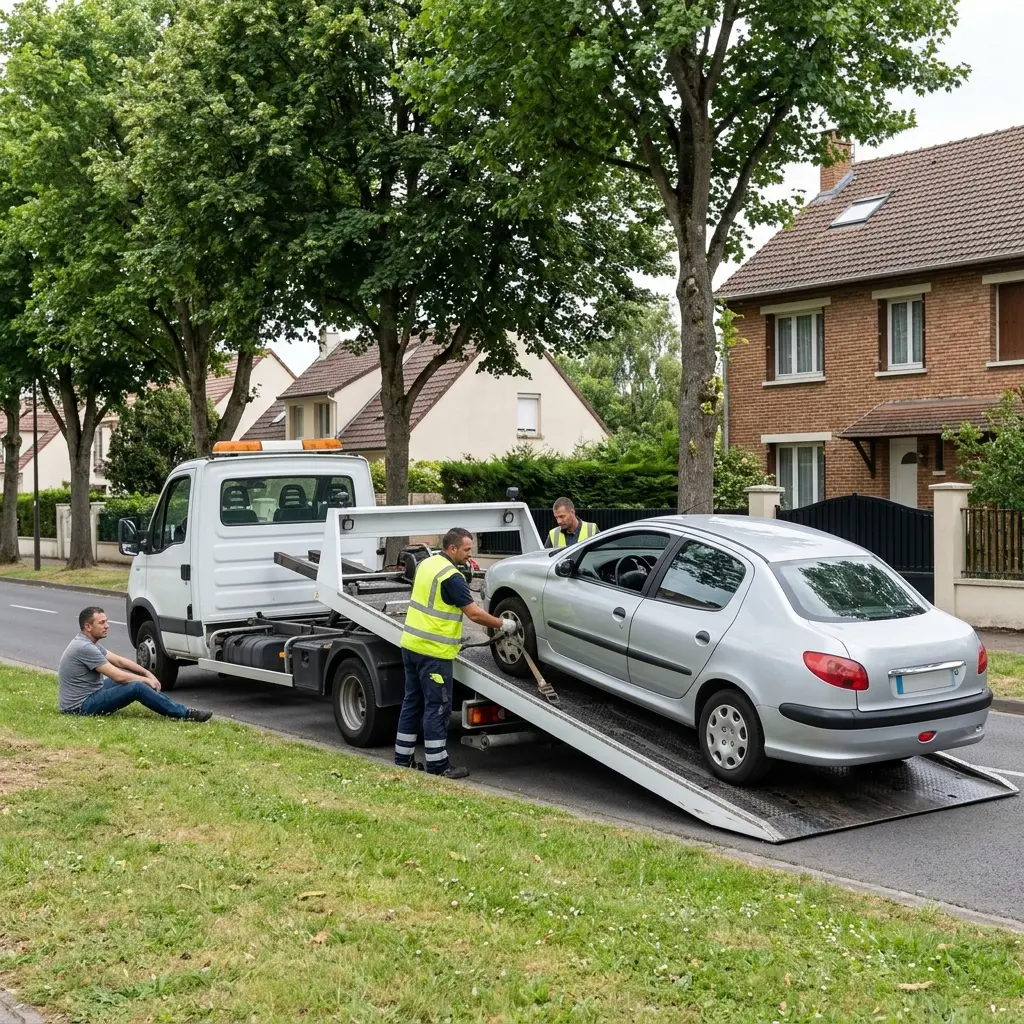 Les gestes essentiels en attendant la dépanneuse à Franconville