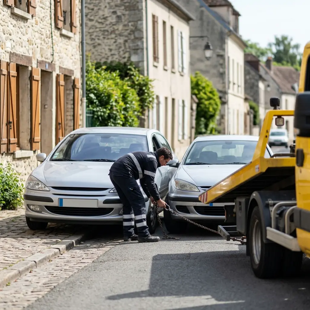 Comment se déroule le remorquage à Beaumont-sur-Oise ?