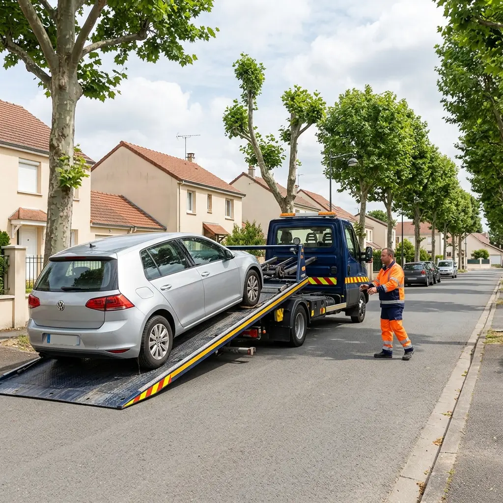 Besoin d'un remorquage rapide à Saint-Brice-sous-Forêt ?