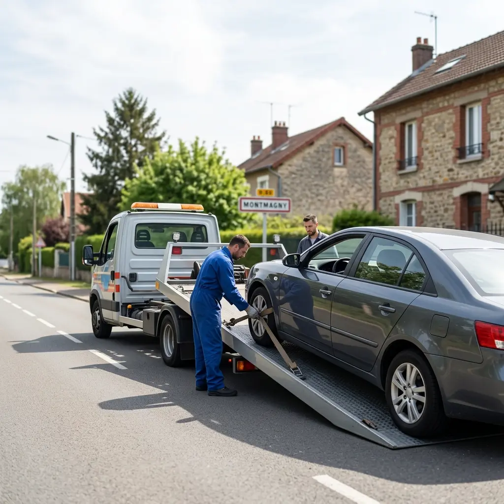 Comment réagir en attendant la dépanneuse à Montmagny ?