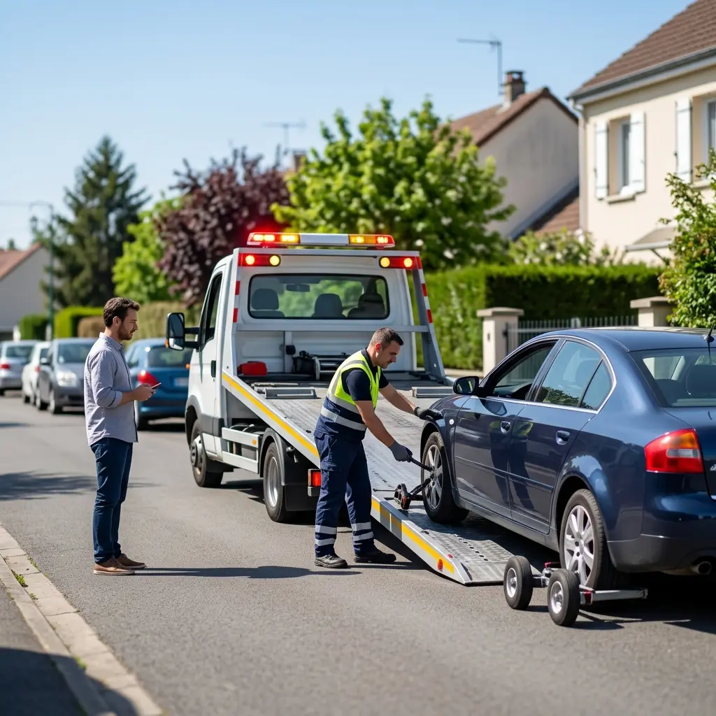 Comment réagir en attendant le remorquage à Ézanville ?