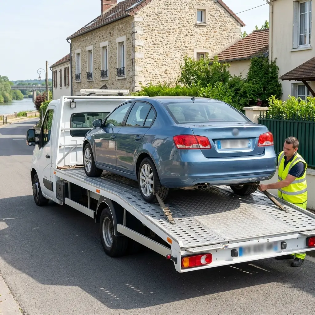 Remorquage pas cher Frette-sur-Seine (95530)