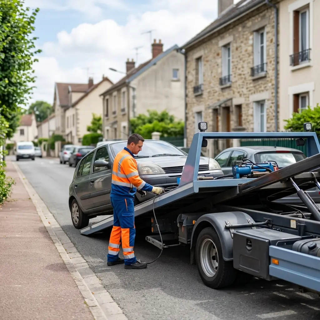 Comment réagir correctement en attendant la dépanneuse à Éragny