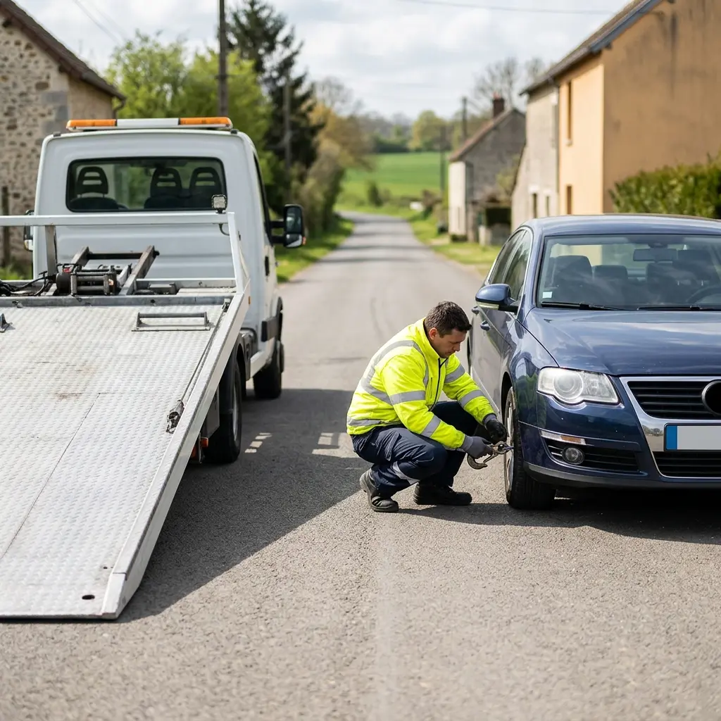 Besoin d'un remorquage rapide à Parmain ?