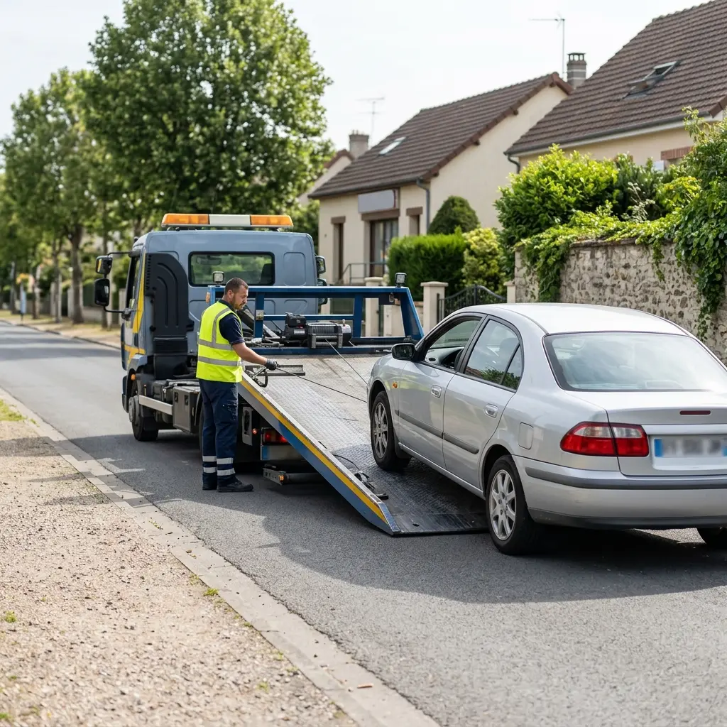 Remorquage pas cher Parmain (95620)