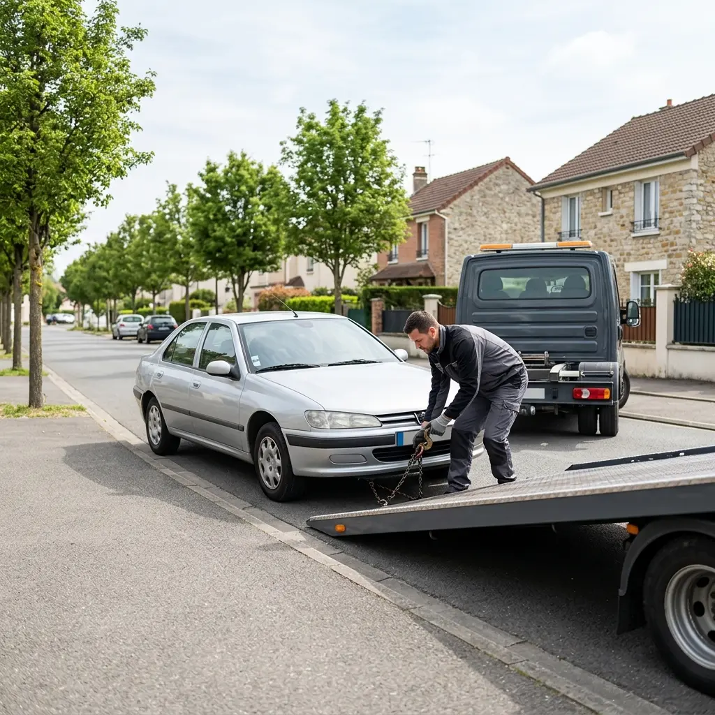 Comment se déroule le remorquage à Marly-la-Ville ?