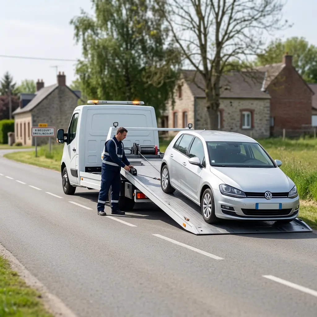 Remorquage voiture prix Ribécourt-Dreslincourt (60170)