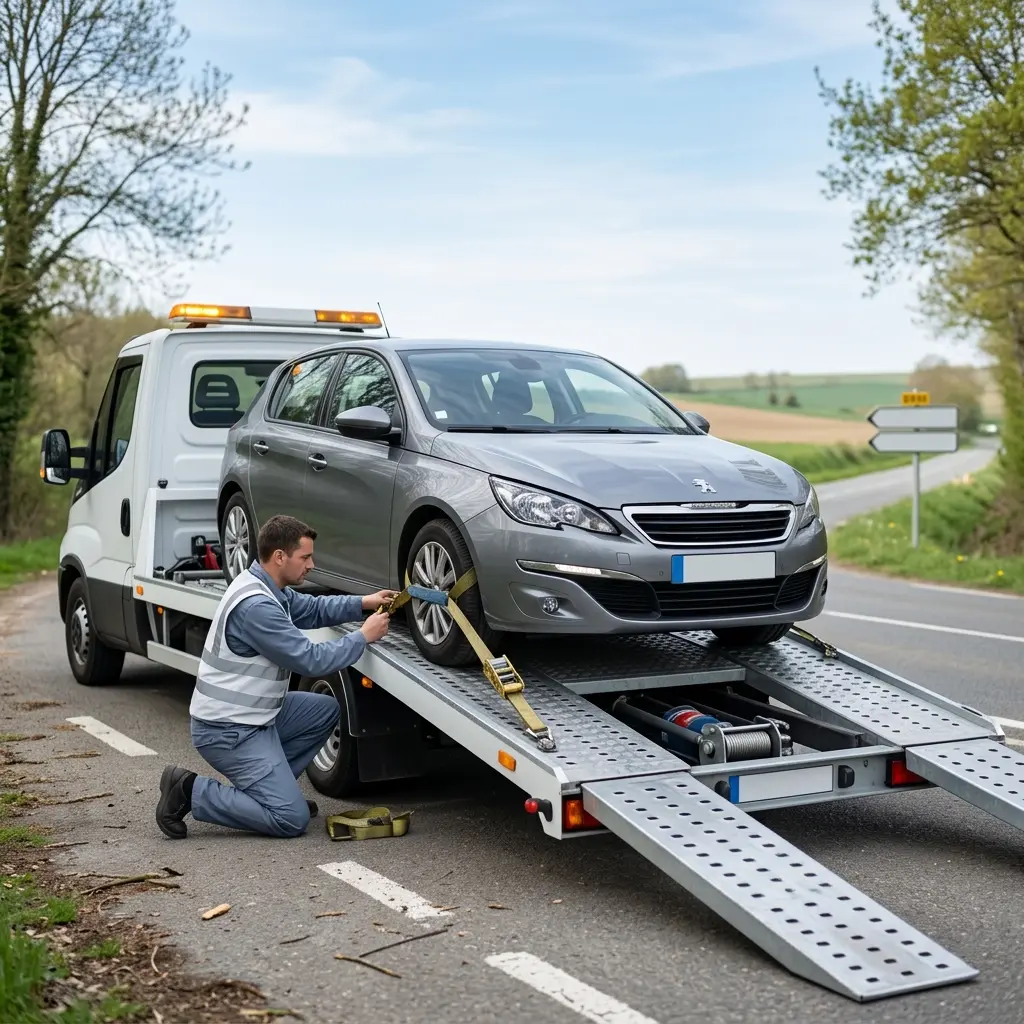 Remorquage voiture prix Grandvilliers (60210)