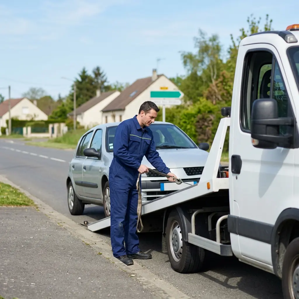 Comment réagir efficacement en attendant le remorquage à Cauffry ?