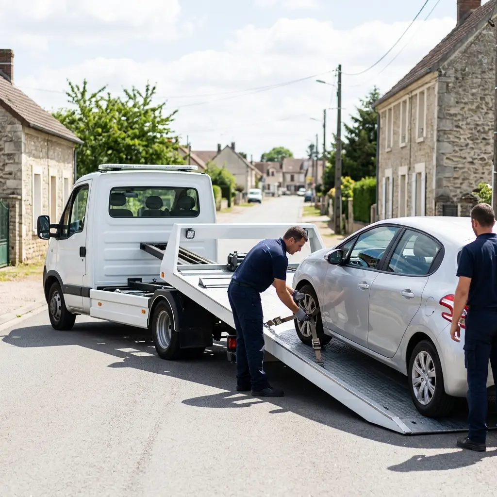 Remorquage voiture prix Rantigny (60290)