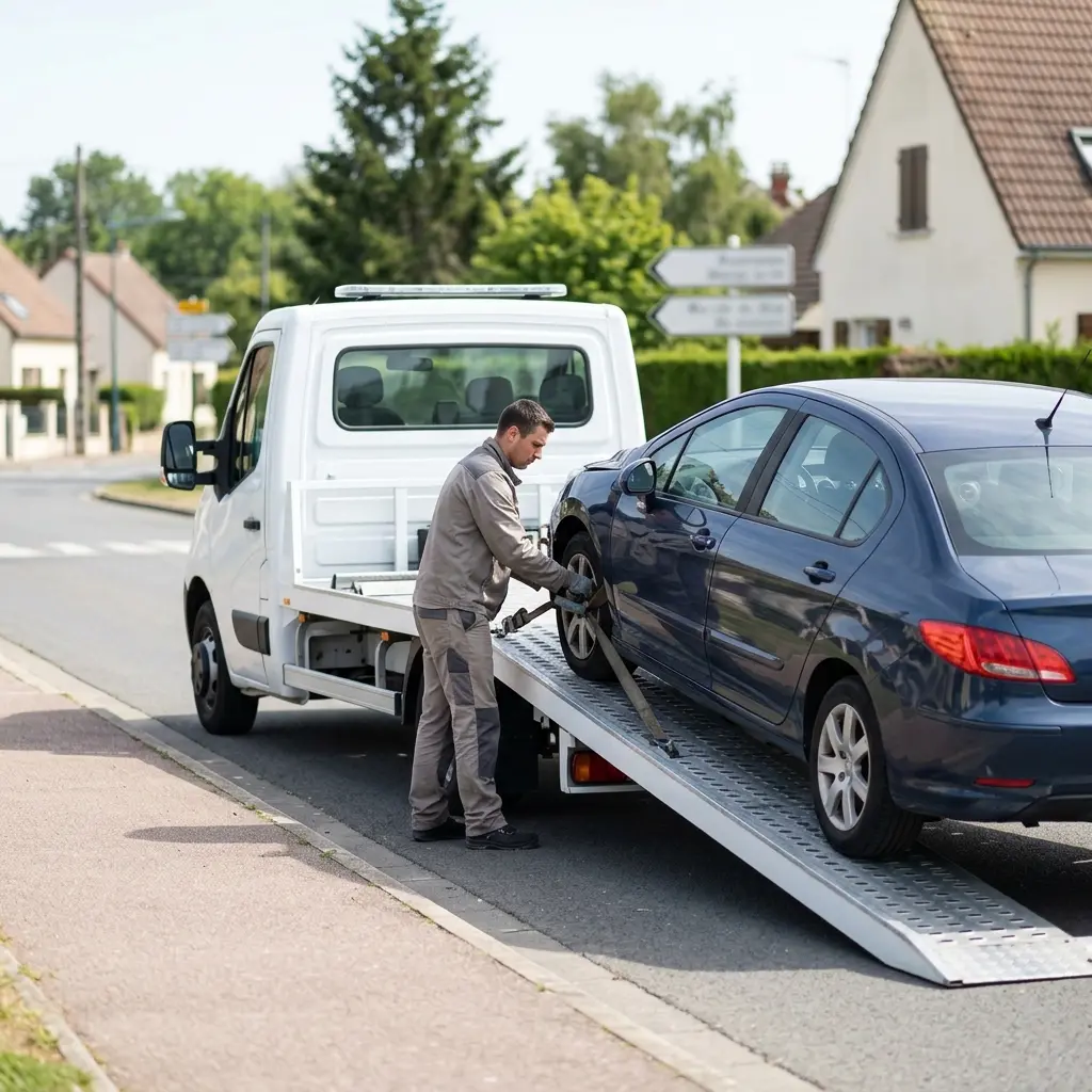 Remorquage voiture prix Lagny-le-Sec (60330)