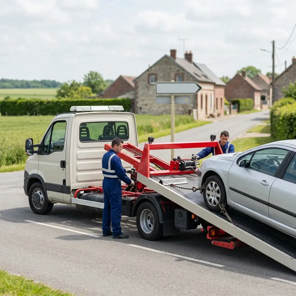 Remorquage voiture prix Cuise-la-Motte (60350)