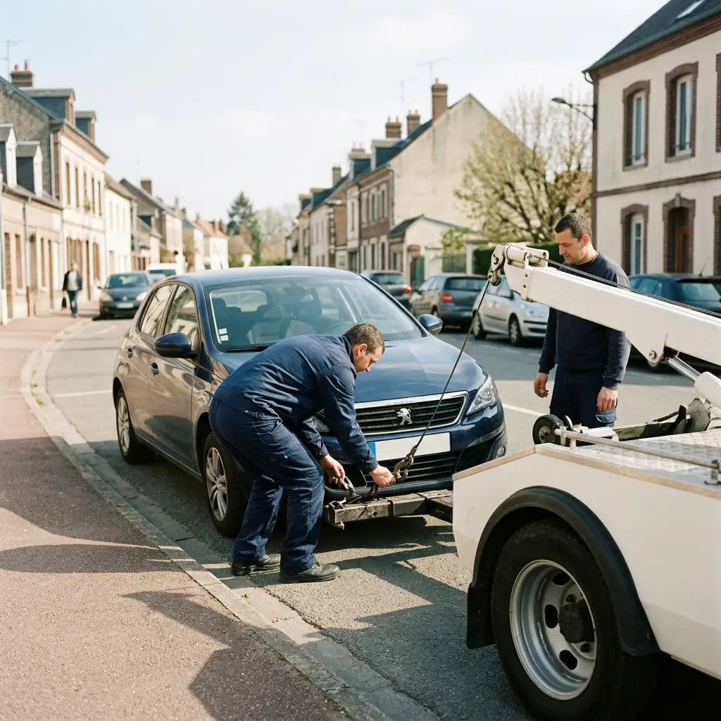 Comment se déroule l'intervention à Crèvecœur-le-Grand ?