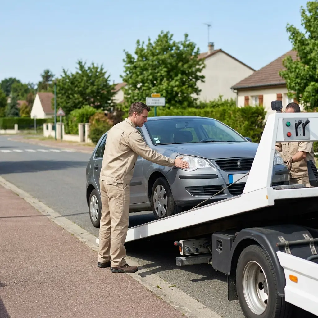 Comment se déroule l'intervention à Auneuil ?