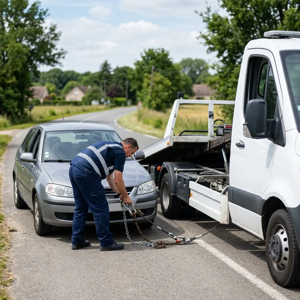 Remorquage voiture prix Verberie (60410)