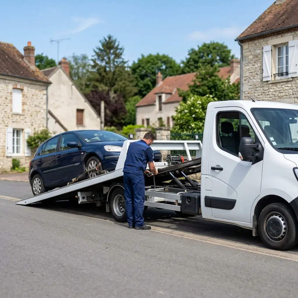 Les gestes essentiels en attendant la dépanneuse à Noailles
