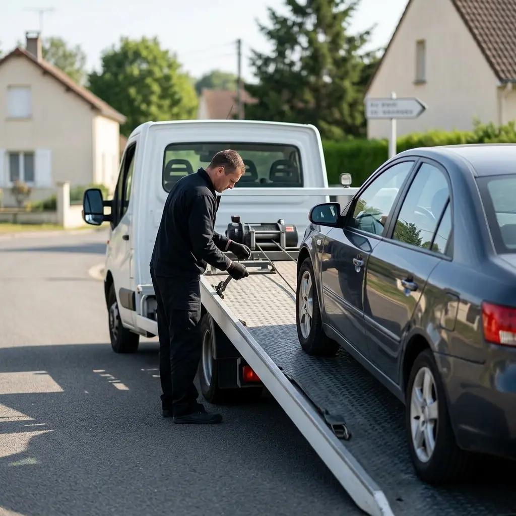 Remorquage voiture prix Chapelle-en-Serval (60520)