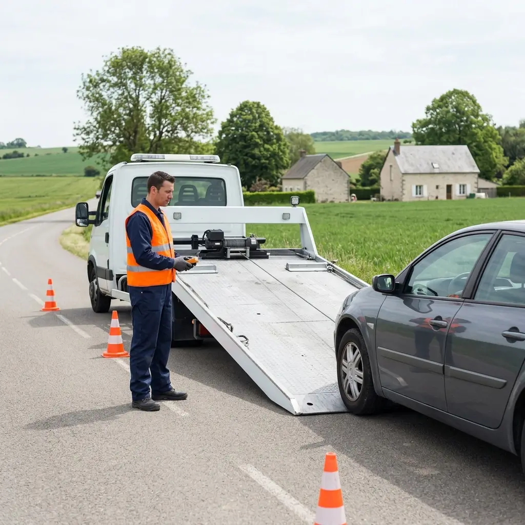 Besoin d'un remorquage urgent à Bornel ?