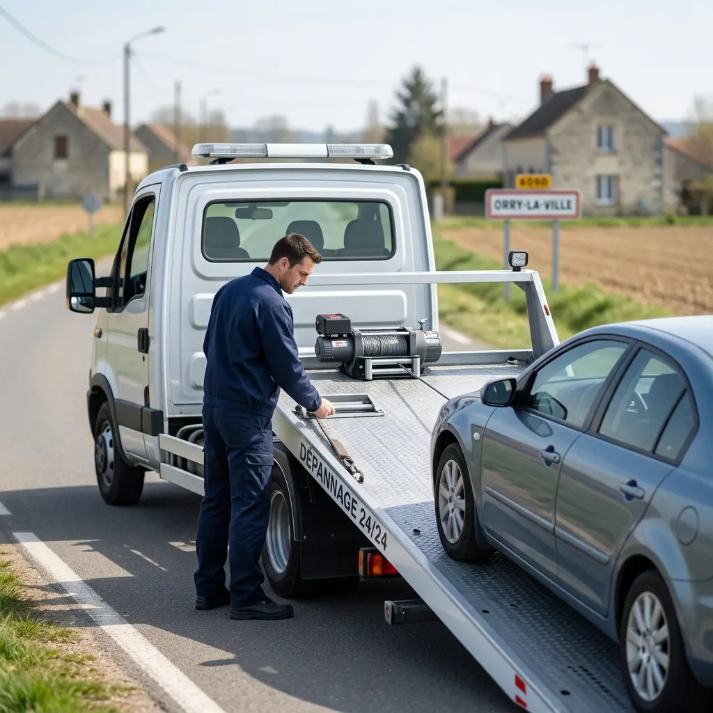 Besoin d'un remorquage rapide à Orry-la-Ville ?