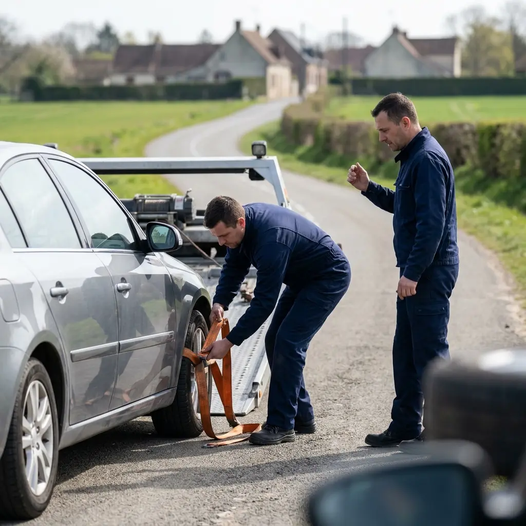 Comment se déroule l'intervention à Andeville ?