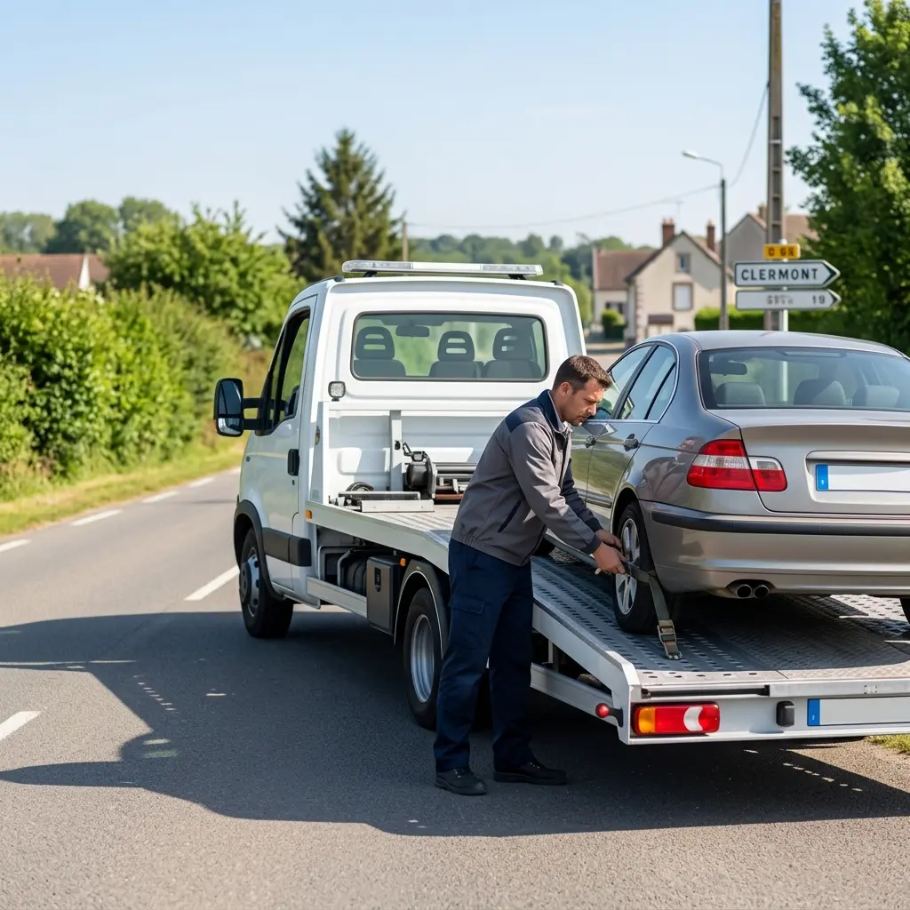 Besoin d'un remorquage rapide à Clermont ?