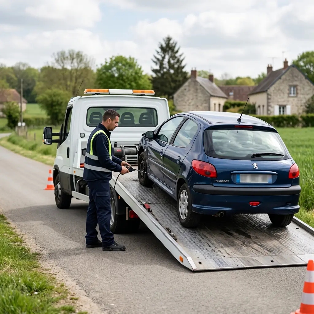 Remorquage voiture prix Cires-lès-Mello (60660)