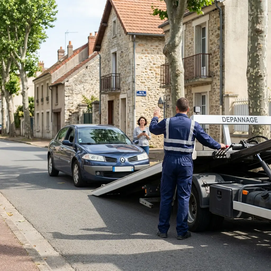 Comment se déroule le remorquage à Boran-sur-Oise ?