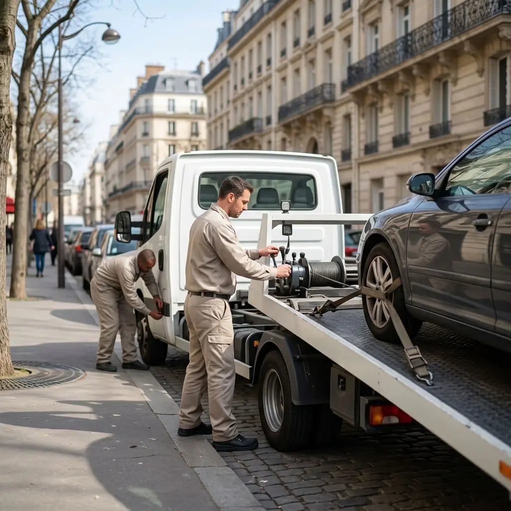 Pourquoi nous choisir pour votre remorquage voiture prix à Paris