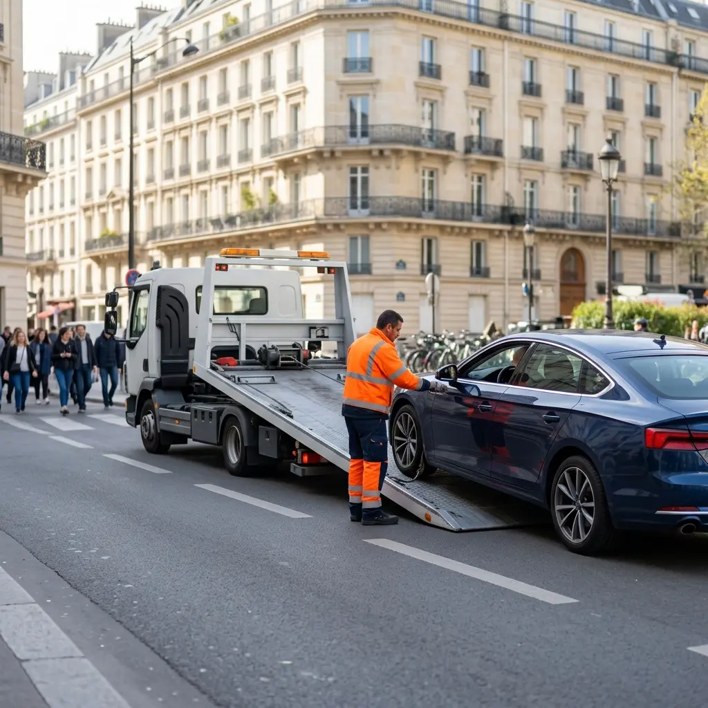 Comment se déroule le remorquage de votre voiture à Paris 1 ?