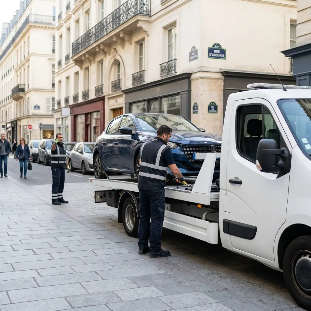 Besoin d'un remorquage urgent à Paris 2 ?