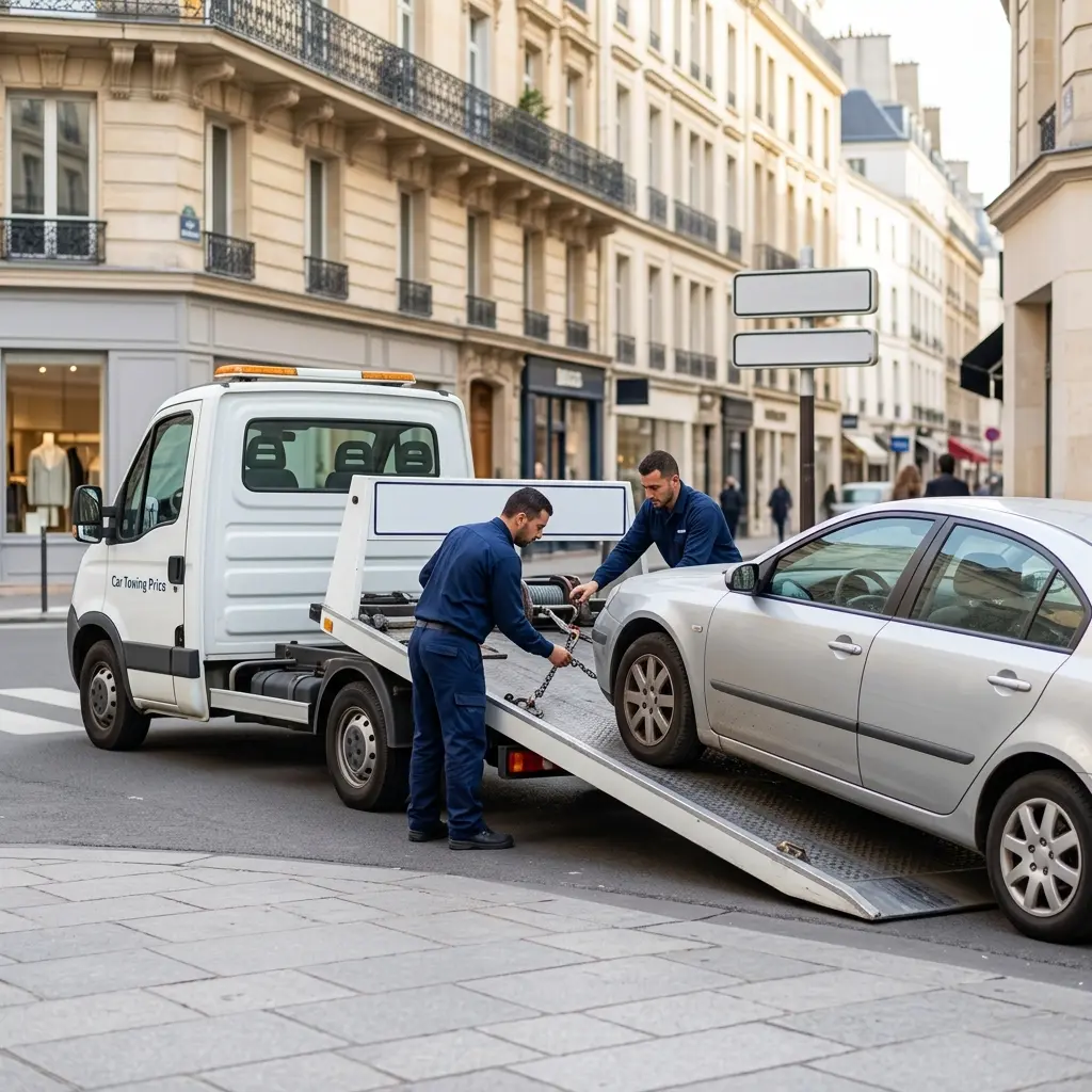 Remorquage voiture prix Paris 2 (75002)