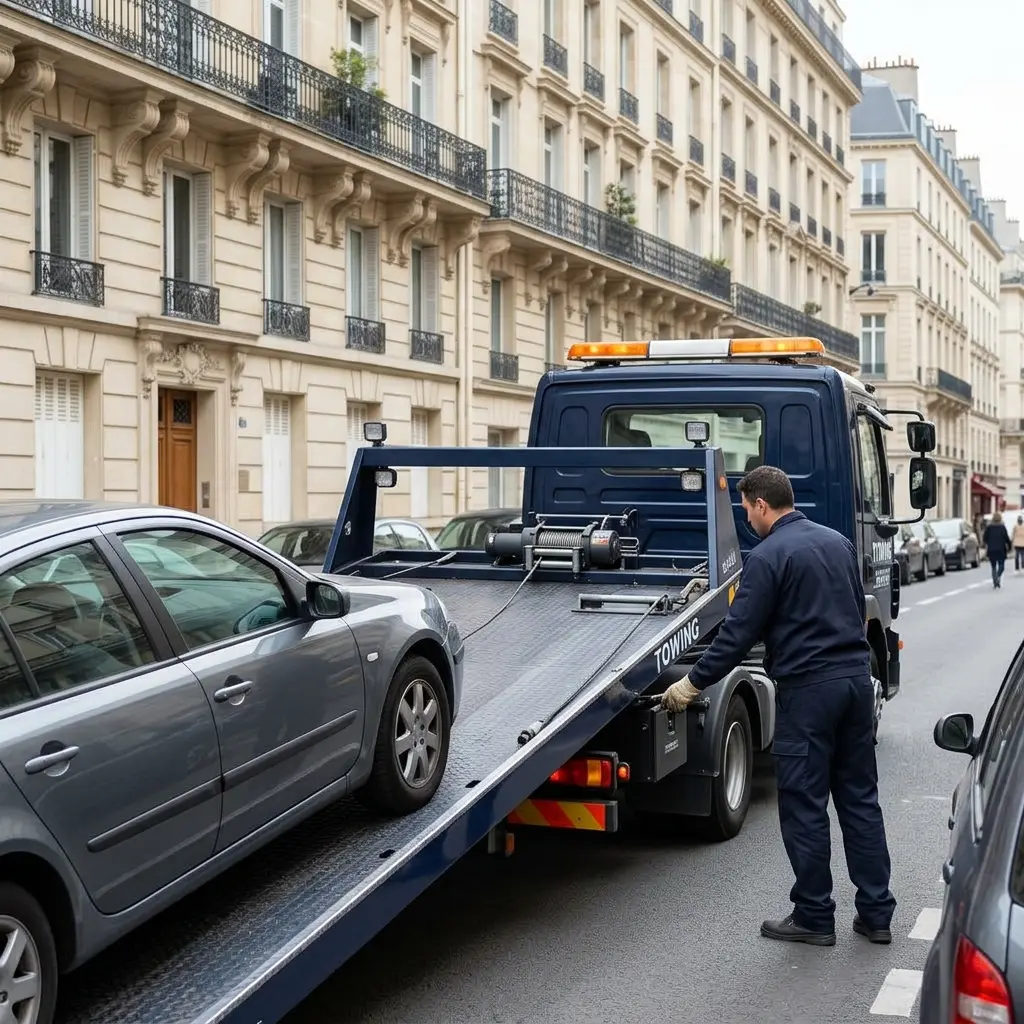 Notre approche de remorquage voiture à Paris 5