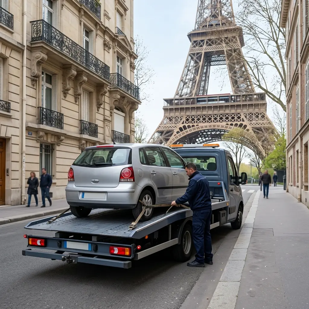 Précautions lors d'une panne à Paris 7