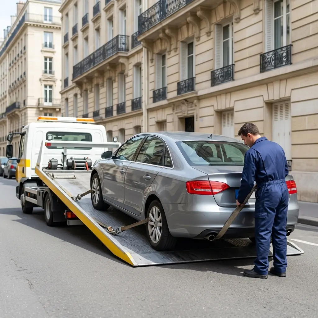 Un service de remorquage professionnel et disponible
