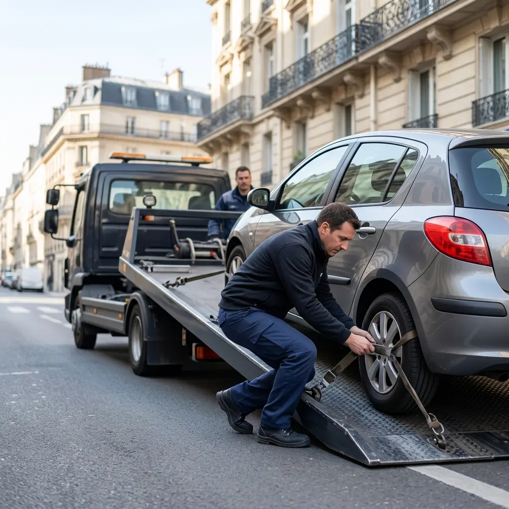 Comment se déroule l'intervention à Paris 8e ?