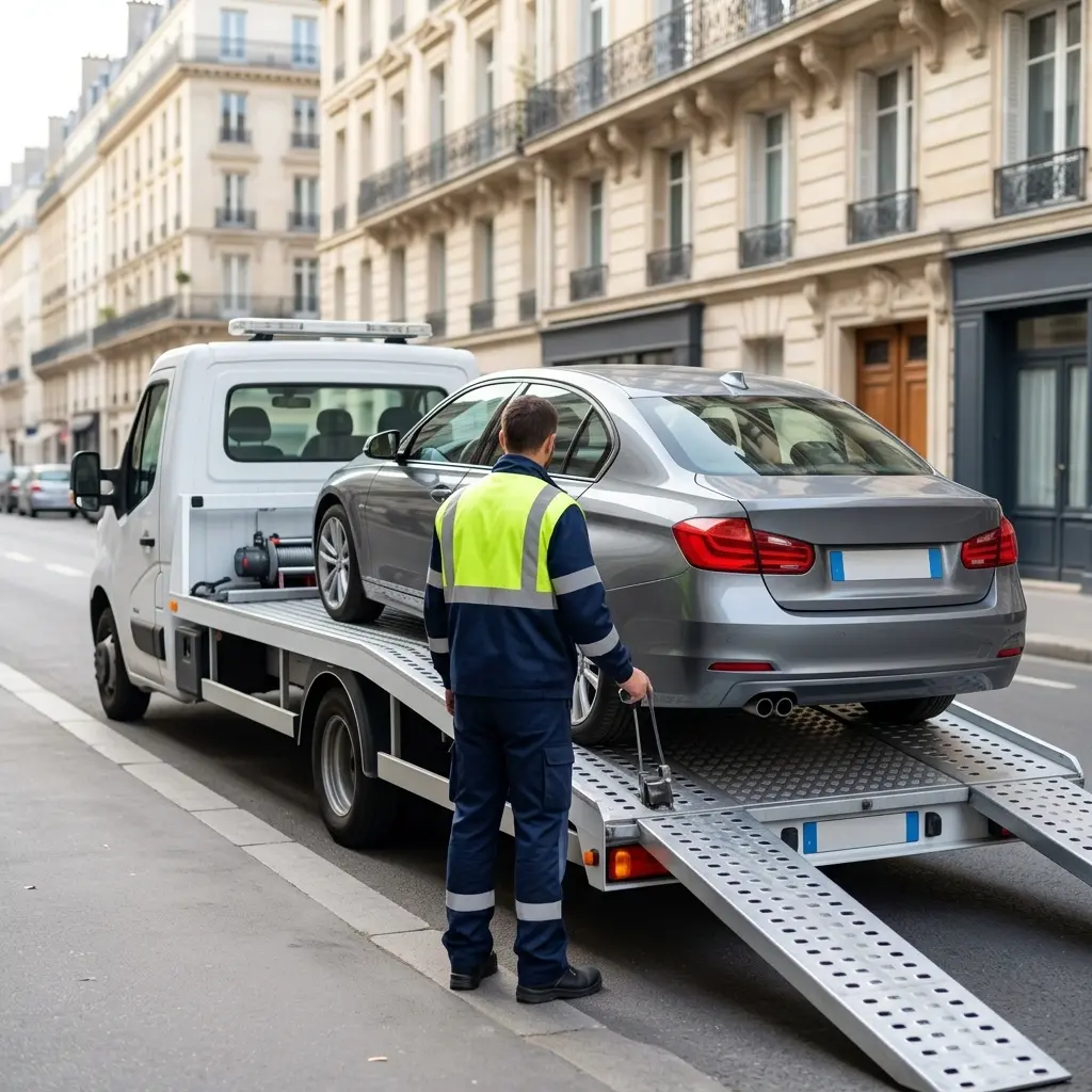 Remorquage voiture prix Paris 9 (75009)