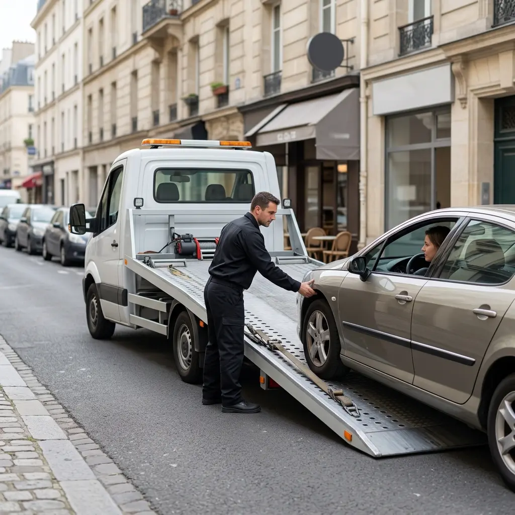 Comment se déroule le remorquage à Paris 10e ?