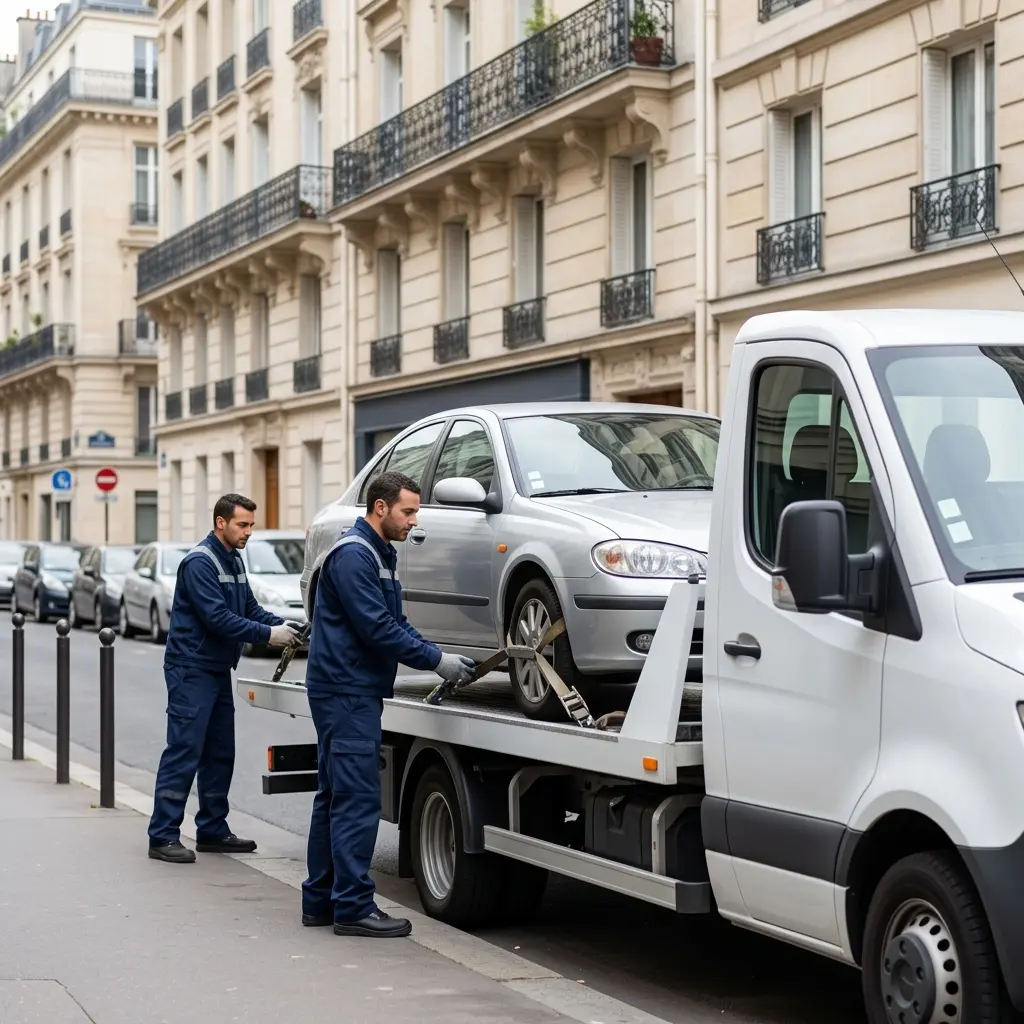 Remorquage voiture prix Paris 12 (75012)