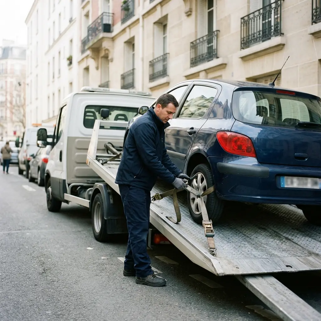 Remorquage voiture prix Paris 13 (75013)