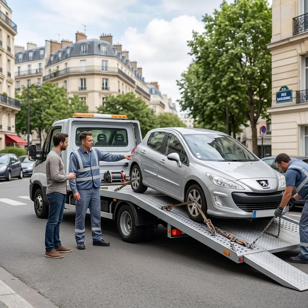 Remorquage voiture prix Paris 14 (75014)