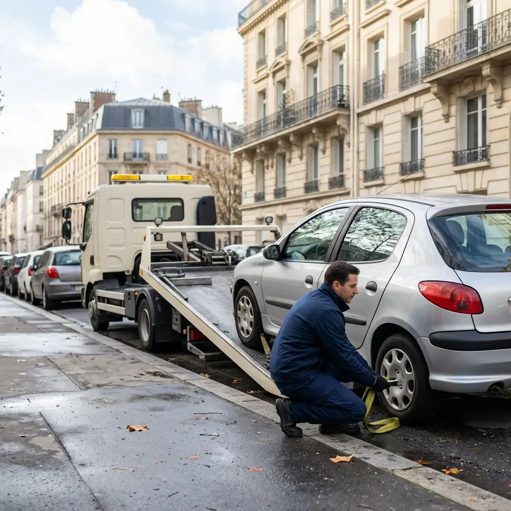 Remorquage voiture prix Paris 16 (75016)