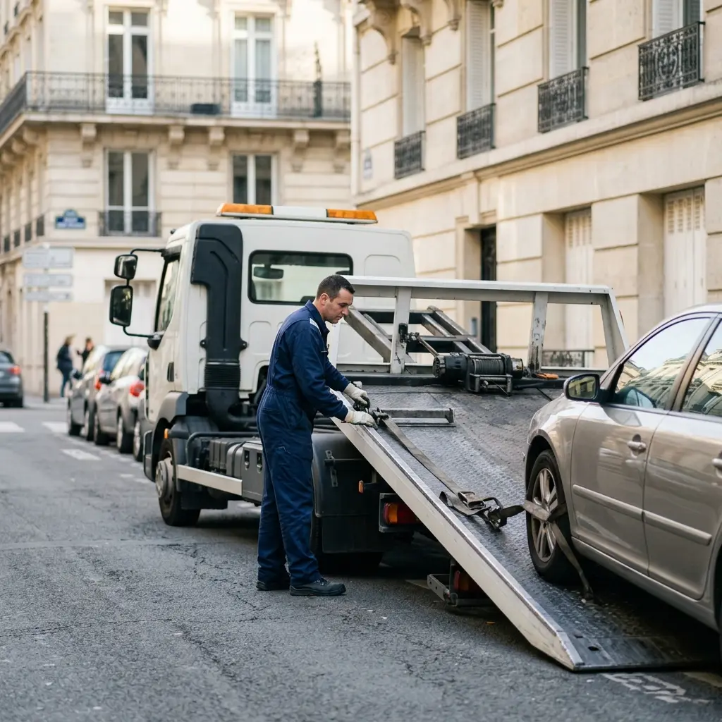 Remorquage voiture prix Paris 17 (75017)