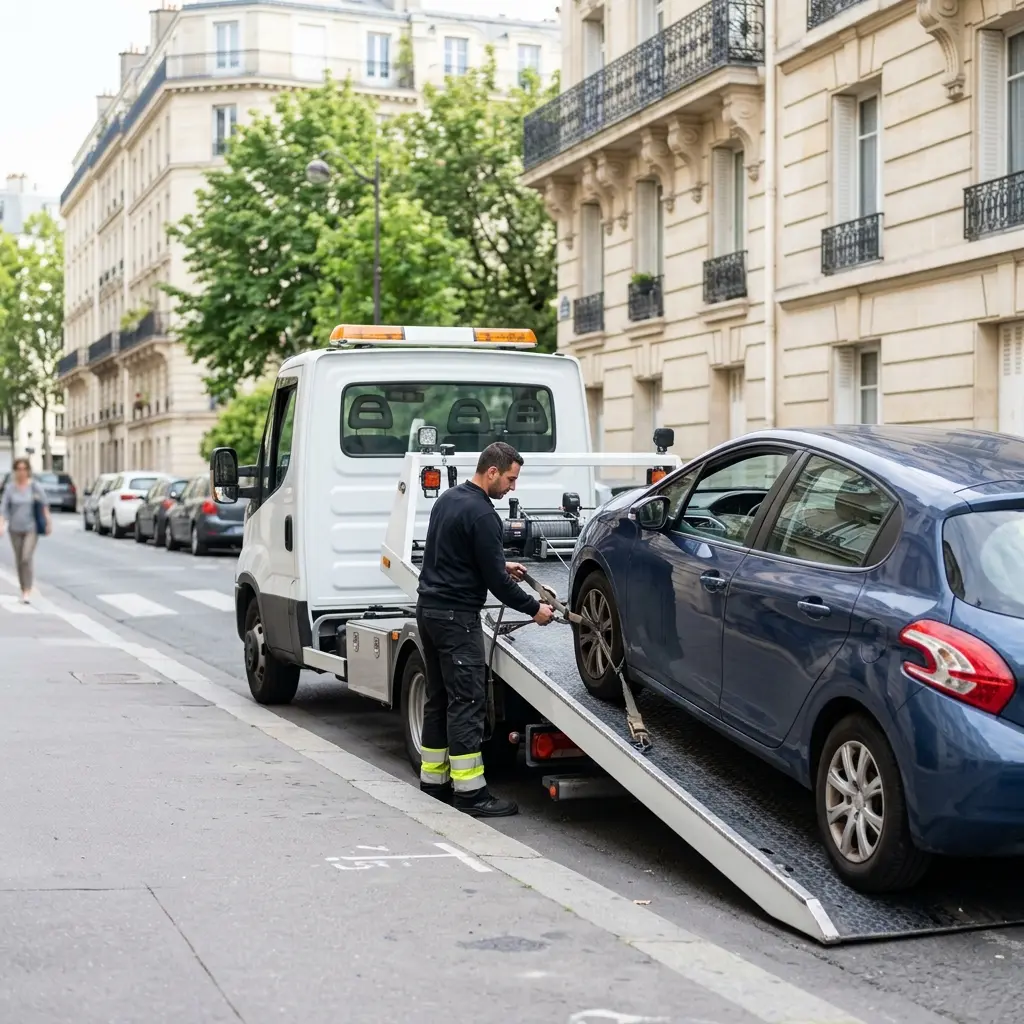 Comment se déroule le remorquage à Paris 20e ?